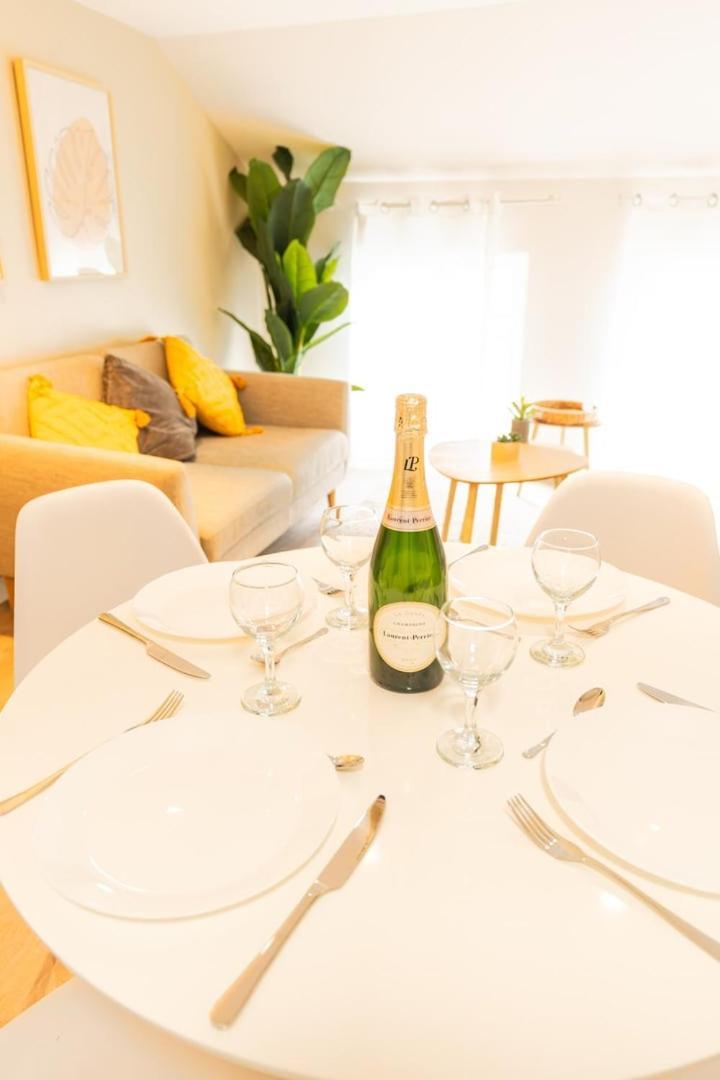 Duplex Confortable En Centre Avec 2 Chambres ชาลงส์-อ็อง-ชองปาญ ภายนอก รูปภาพ